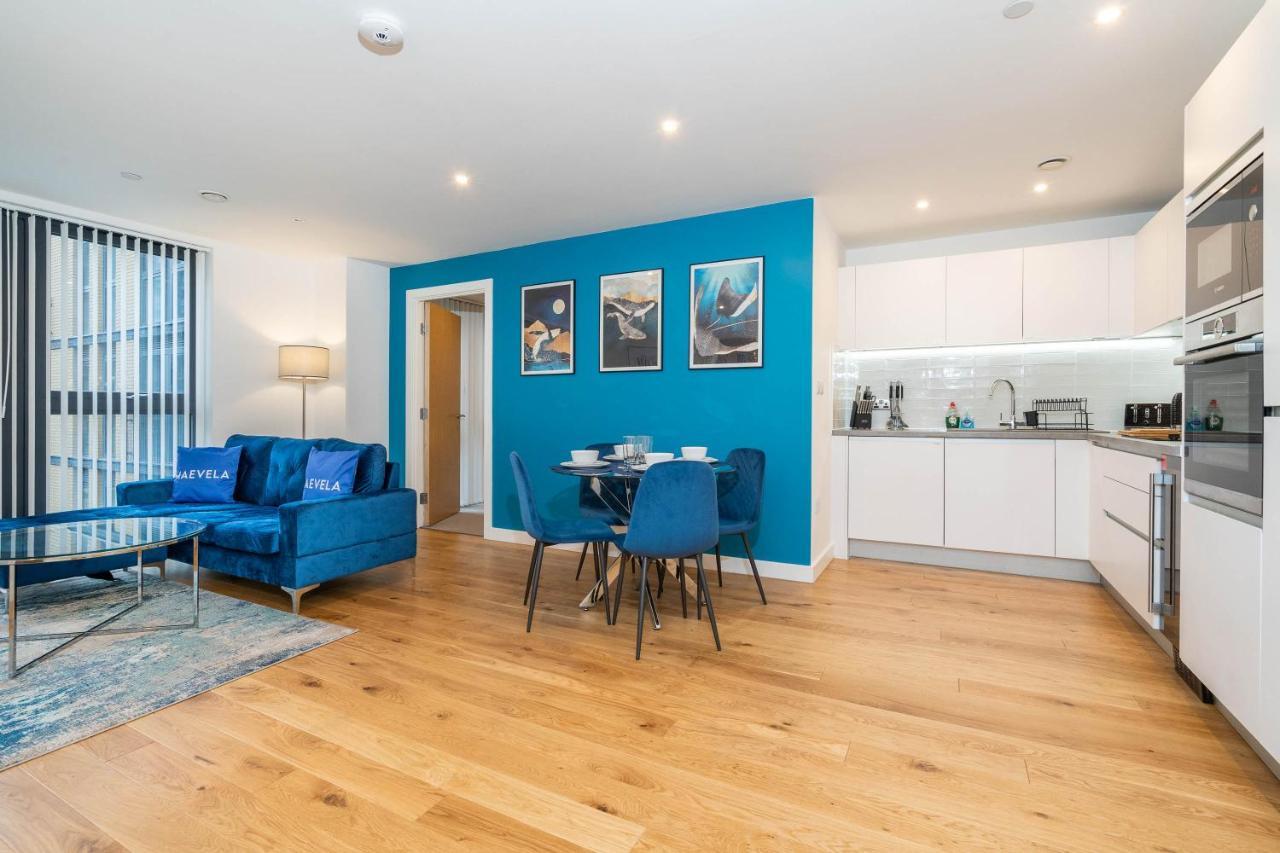 Maevela Apartments - Luxury Broad St Apartment - 2 Bed, 2 Bath - City Centre/Cube/Mailbox - With Underground Parking ✓- L Shape Sofa, Large 50 Inch Smart Tv With Free Netflix & Wifi Birmingham Exterior foto