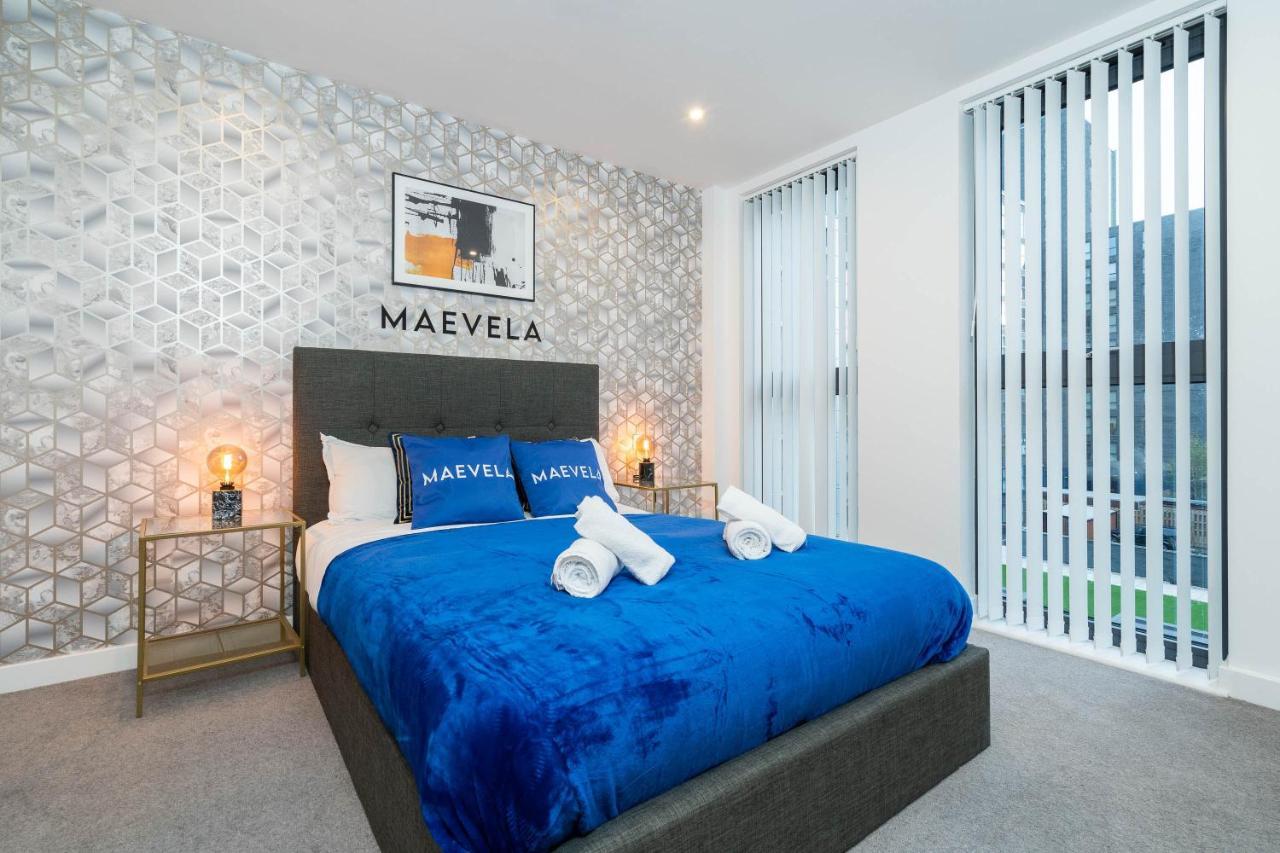 Maevela Apartments - Luxury Broad St Apartment - 2 Bed, 2 Bath - City Centre/Cube/Mailbox - With Underground Parking ✓- L Shape Sofa, Large 50 Inch Smart Tv With Free Netflix & Wifi Birmingham Exterior foto